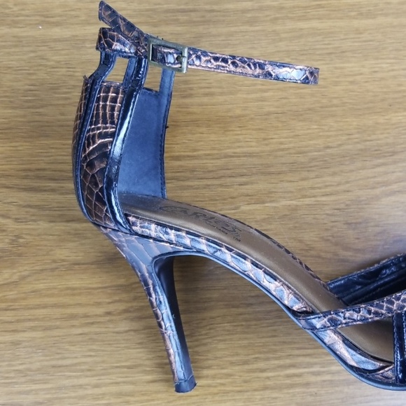 Carlos Santana Retro bronze snake skin size 8 - Picture 7 of 8